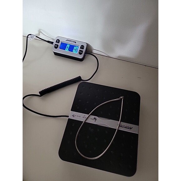 Vintage 925 Italy Sterling Silver Snake Chain Necklace Size 16 Inches Tested - Picture 15 of 16